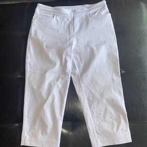 white capri pants